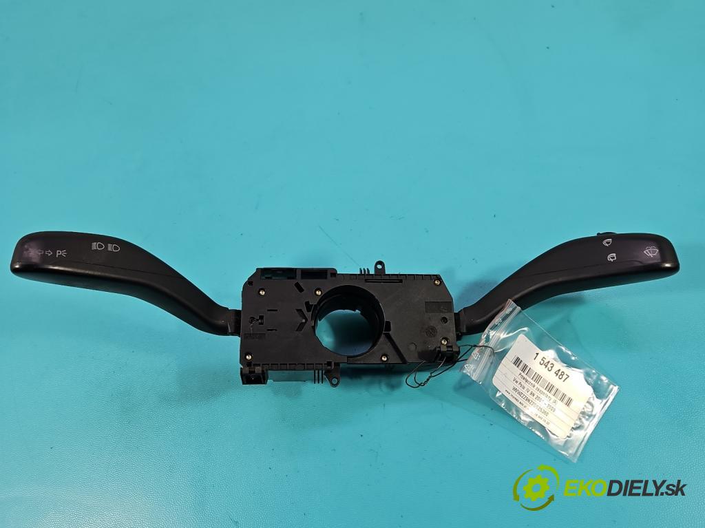 Vw Polo IV 9N 2001-2009 1.9 sdi 64 HP manual 47 kW 1896 cm3 5- prepínač komplex: 6Q0953503AD (Prepínacie páčky pod volantom)