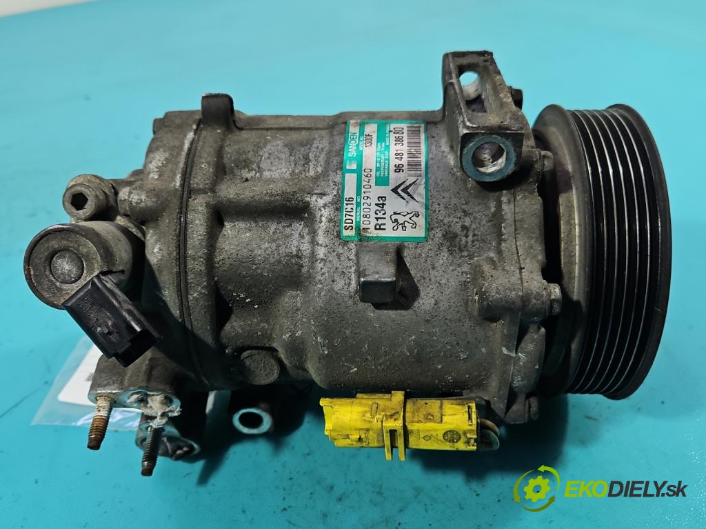 Toyota Avensis Verso 2001-2009 2.0 vvti 150 hp manual 110 kW 1998 cm3 5- Kompresor: klíma 9648138680 (Kompresor klimatizace)