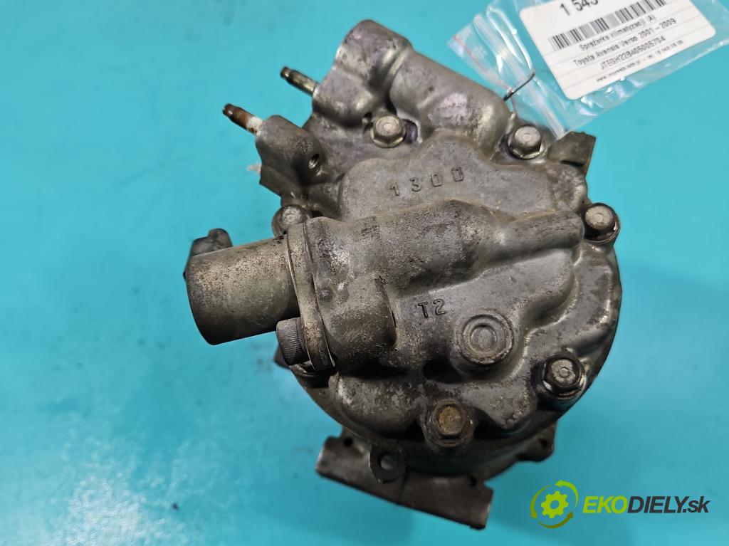 Toyota Avensis Verso 2001-2009 2.0 vvti 150 hp manual 110 kW 1998 cm3 5- Kompresor: klíma 9648138680 (Kompresor klimatizace)