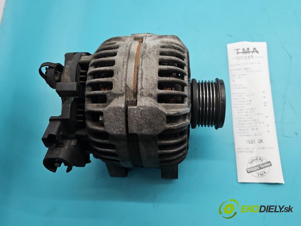 Citroen C4 I 2004-2011 1.6 hdi 90 HP manual 66.2 kW 1560 cm3 5- Alternator 0124525035 (Alternátor)