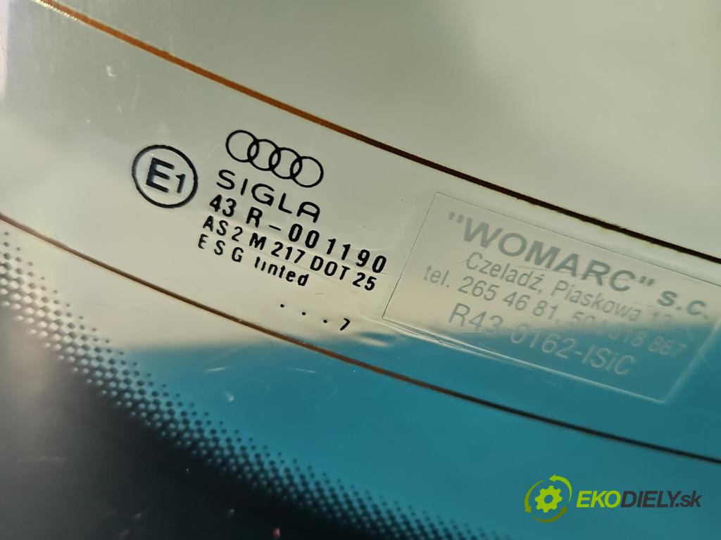 Audi A3 8L 1996-2003 1.9 tdi 90 hp automatic 66 kW 1896 cm3 3- sklo zadní  (Zadní sklo)