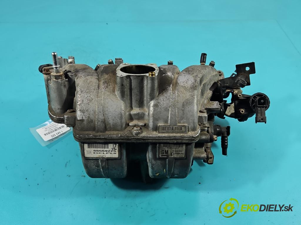 Opel Meriva A 2002-2010 1.6 16V 105 HP manual 77 kW 1598 cm3 5- zvod nasávací 24435069 (Sacie potrubie)