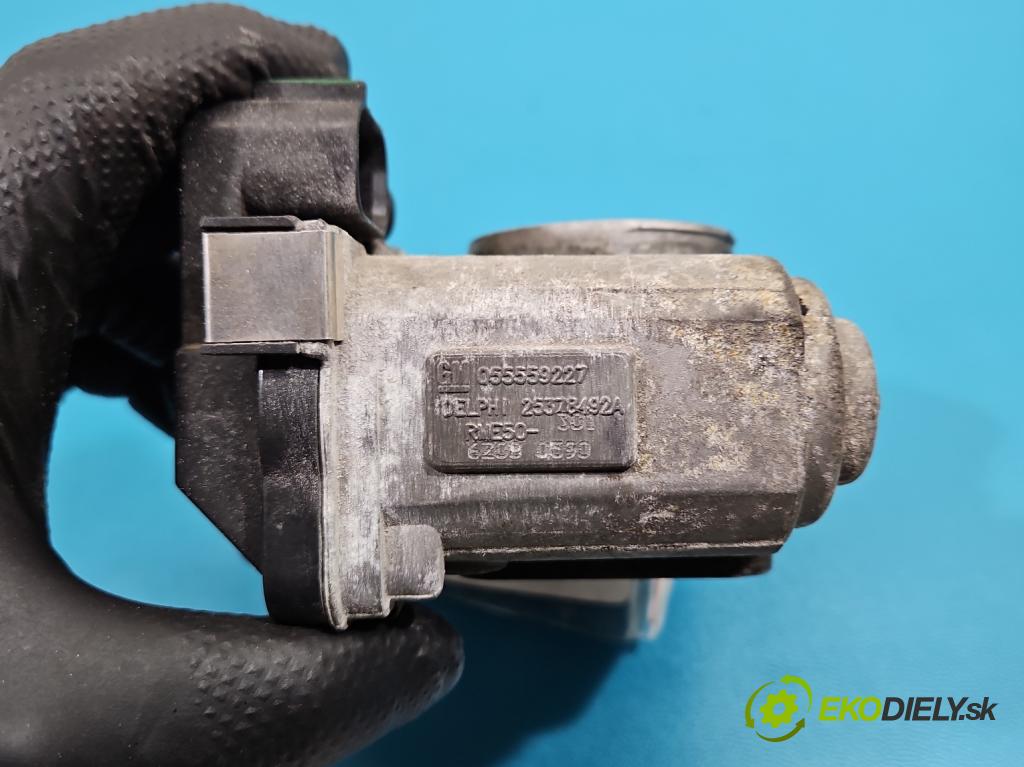 Opel Meriva A 2002-2010 1.6 16V 105 HP manual 77 kW 1598 cm3 5- klapka 055559227 (Škrtiaca klapka)