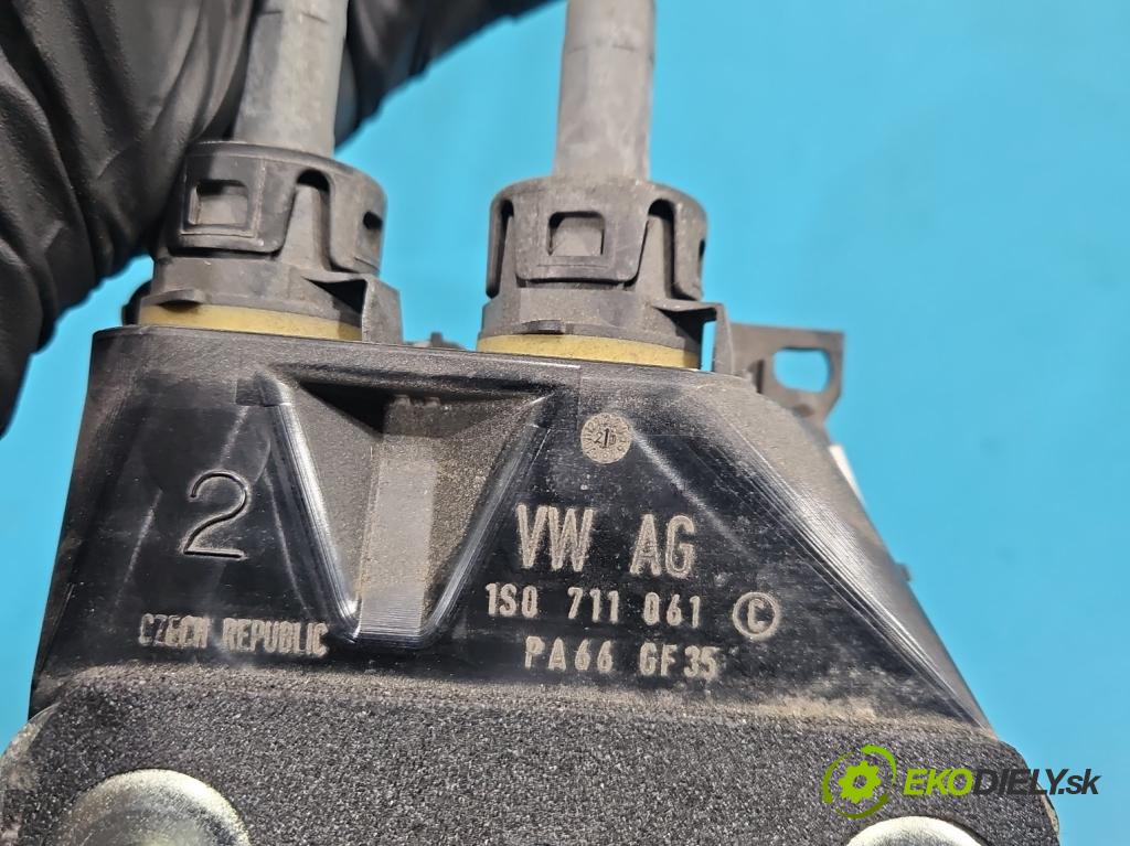 Vw Up 1.0 MPI 60 HP manual 44 kW 999 cm3 3- Páka: Změny: stupeň,rýchlosť 1S0711061C (Rýchlostná páka (kulisa))