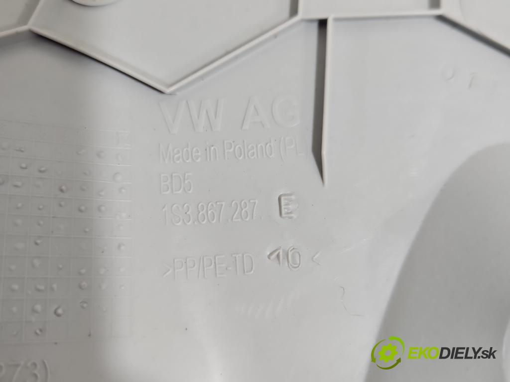 Vw Up! 1.0 MPI 60 HP manual 44 kW 999 cm3 3- kryt plast 1S3867287E