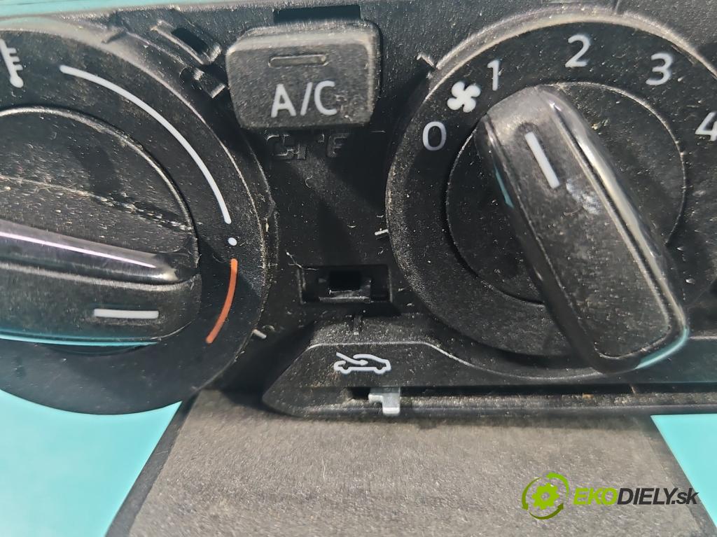 Vw Up! 1.0 MPI 60 HP manual 44 kW 999 cm3 3- panel kúrenia 1S0820045AD
