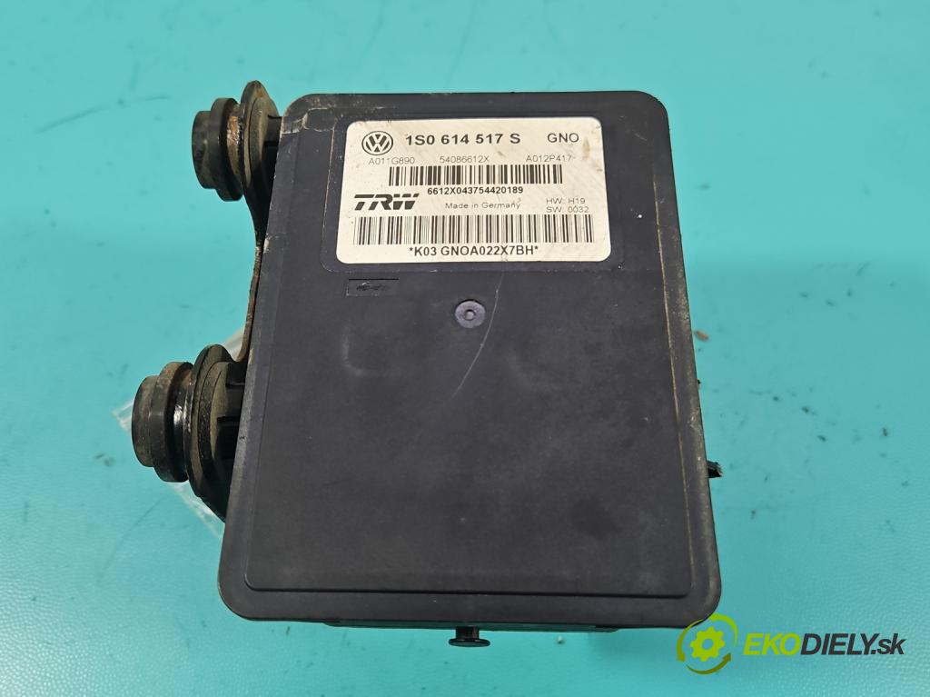 Vw Up 1.0 MPI 60 hp manual 44 kW 999 cm3 3- čerpadlo abs 1S0614517S (Pumpa ABS)