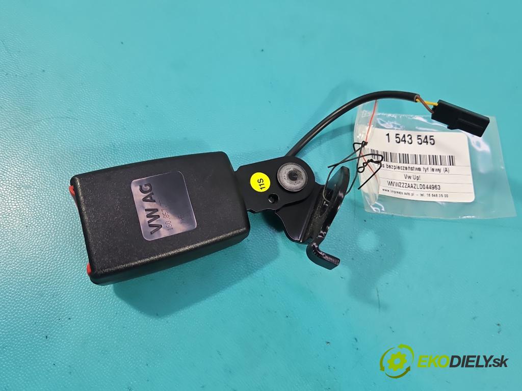 Vw Up! 1.0 MPI 60 HP manual 44 kW 999 cm3 3- pas bezpečnosť: zadné ľavý 1S0857739A