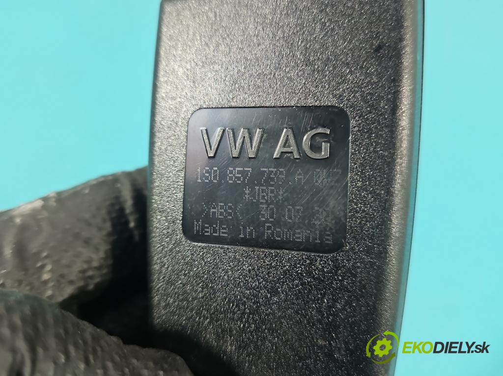 Vw Up! 1.0 MPI 60 HP manual 44 kW 999 cm3 3- pas bezpečnosť: zadné ľavý 1S0857739A