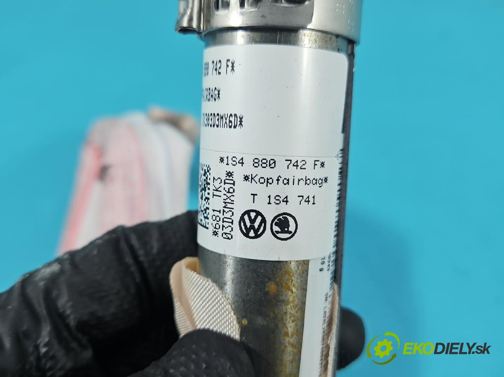 Vw Up 1.0 MPI 60 HP manual 44 kW 999 cm3 3- clona pravé 1S4880742F