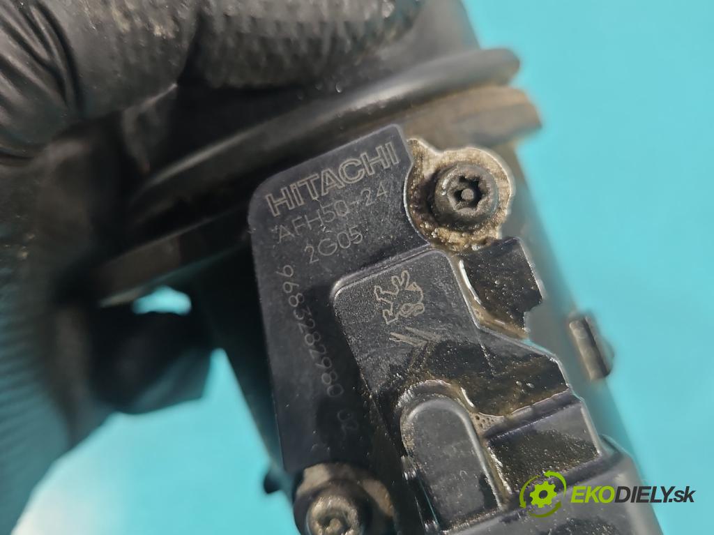 Peugeot 5008 I 2009-2017 1.6 hdi 111KM manual 82 kW 1560 cm3 5- průtokoměr: 9683282980 (Váha vzduchu)