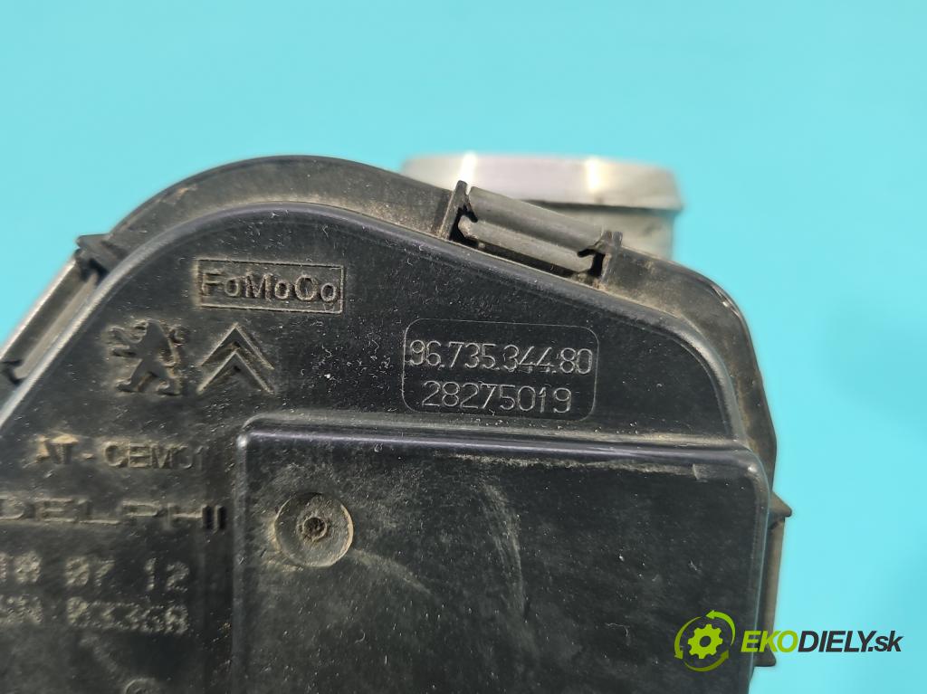 Peugeot 5008 I 2009-2017 1.6 hdi 111KM manual 82 kW 1560 cm3 5- klapka 9673534480 (Škrtiaca klapka)