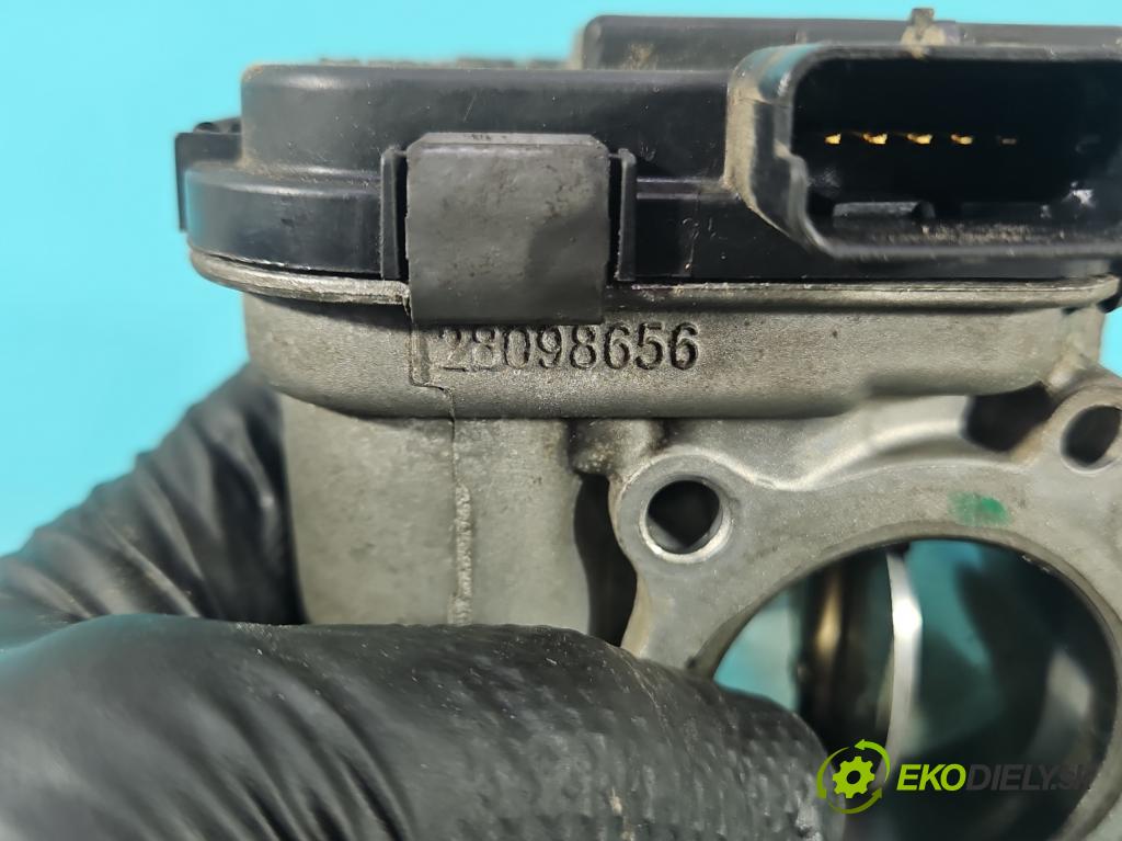 Peugeot 5008 I 2009-2017 1.6 hdi 111KM manual 82 kW 1560 cm3 5- klapka 9673534480 (Škrtiaca klapka)