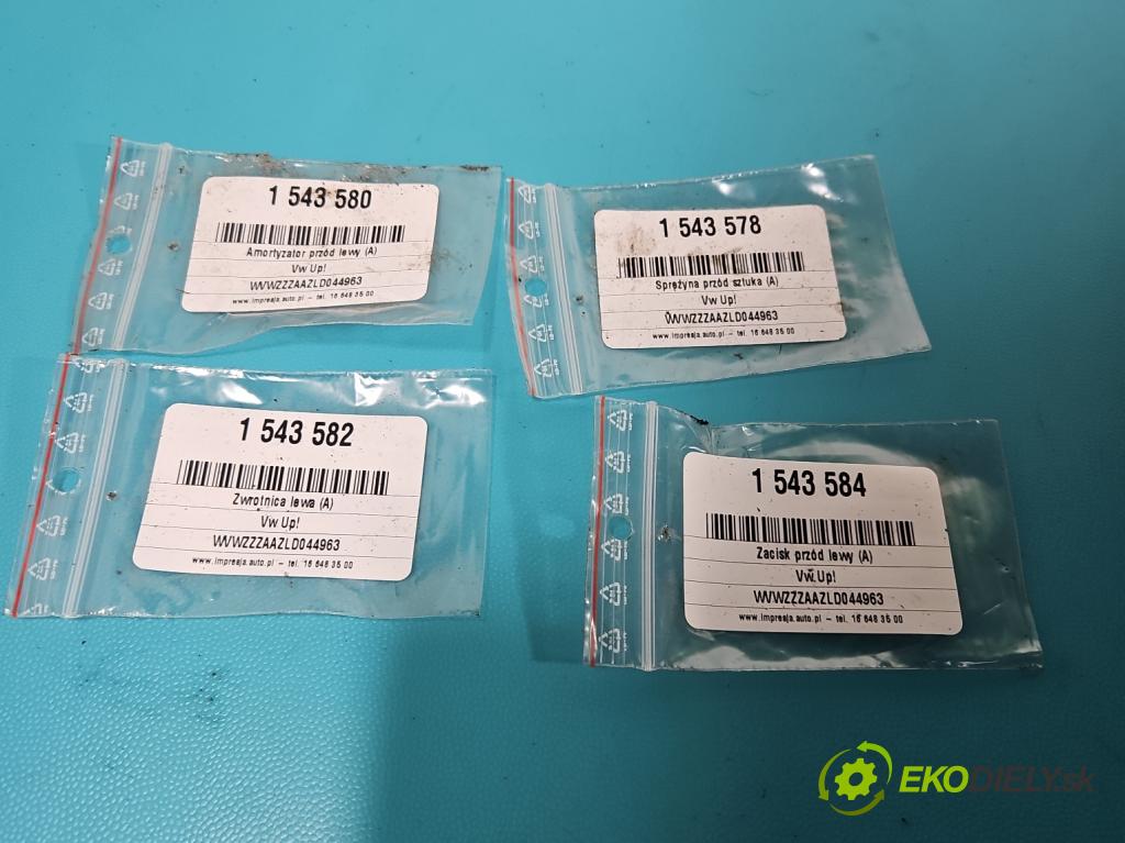 Vw Up 1.0 MPI 60 hp manual 44 kW 999 cm3 3- náboj levé  (Náboj kola)