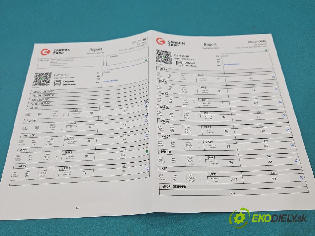 Renault Clio III 2005-2012 1.5 dci 68 HP manual 50 kW 1461 cm3 3- vstrek EJBR05102D (Vstrekovač paliva)