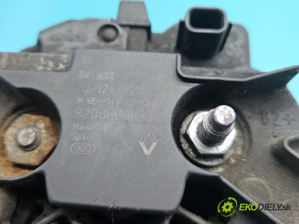 Renault Clio III 2005-2012 1.5 dci 68 hp manual 50 kW 1461 cm3 3- Alternator 024425071 (Alternátor)
