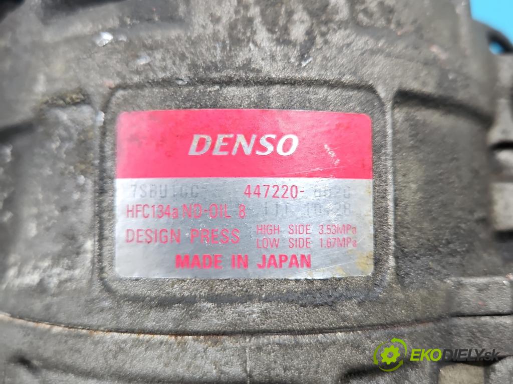 Bmw 5 E39 1996-2003 2.0 R6 150 hp manual 110 kW 1991 cm3 4- Kompresor: klíma 447220-8820 (Kompresor klimatizace)