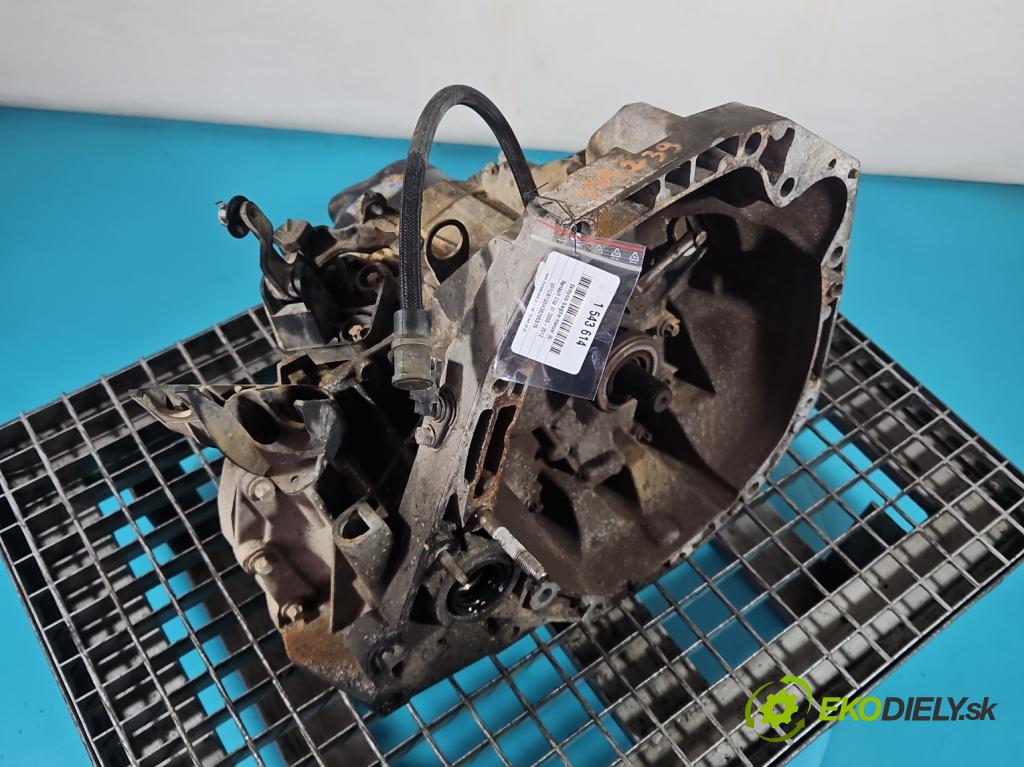 Renault Clio III 2005-2012 1.5 dci 68 HP manual 50 kW 1461 cm3 3- prevodovka stupeň,rýchlosť manual JH3 177