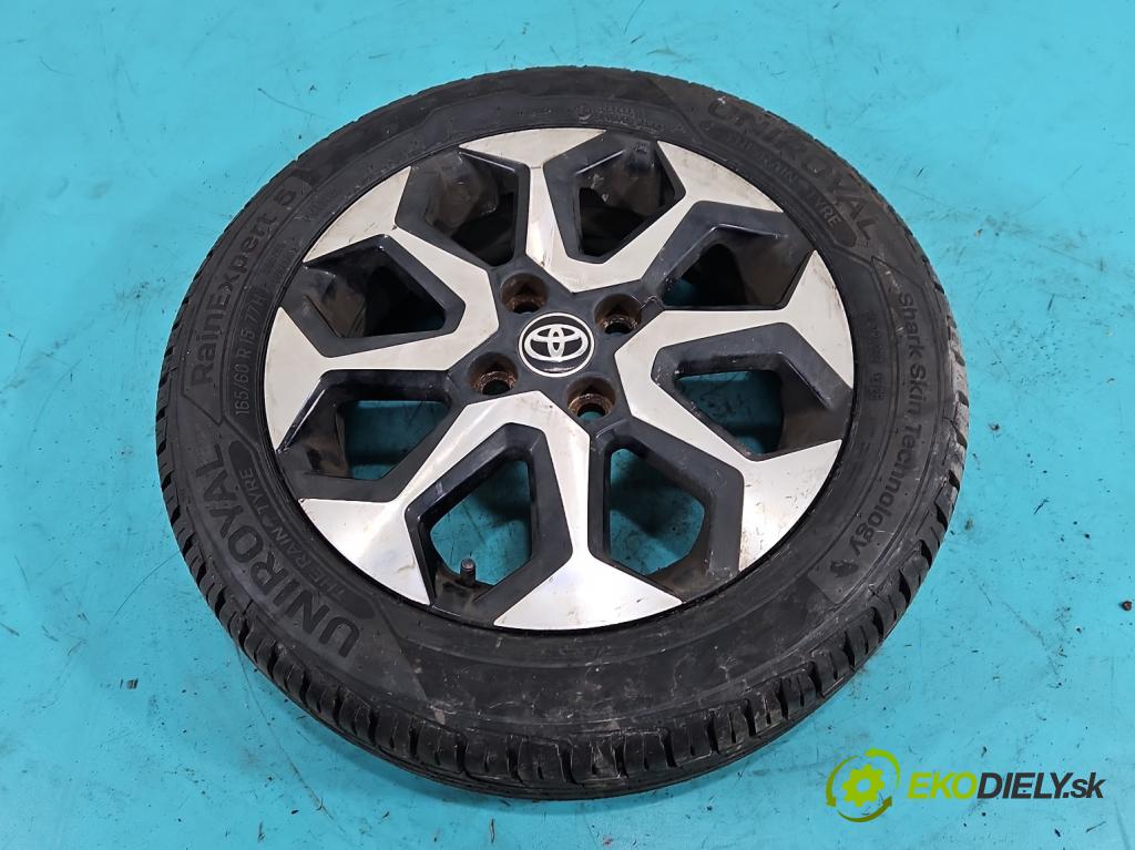 Toyota Aygo II 2014-2022 1.0 vvti 72 HP manual 53 kW 998 cm3 5- koleso 4 kusov: komplet