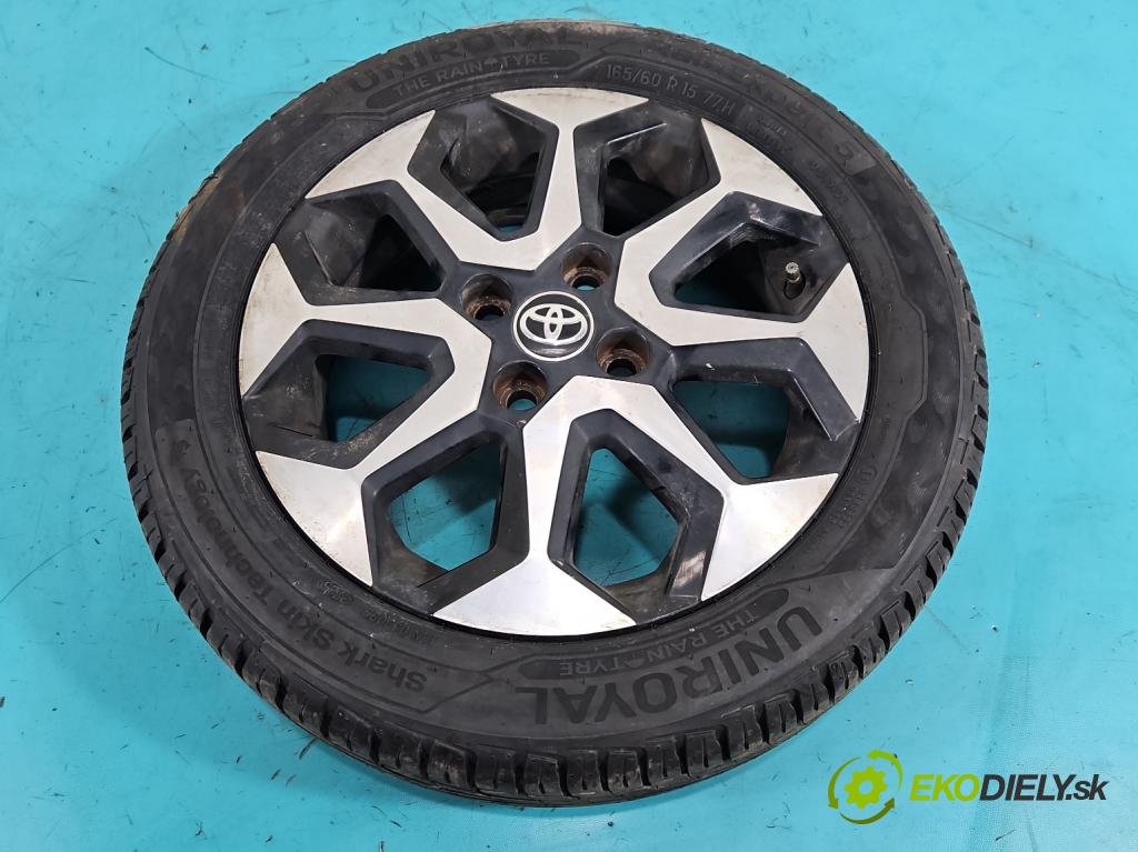 Toyota Aygo II 2014-2022 1.0 vvti 72 HP manual 53 kW 998 cm3 5- koleso 4 kusov: komplet