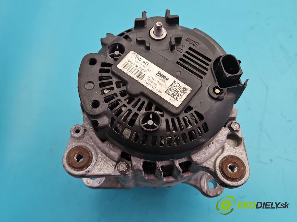 Vw Up 1.0 MPI 60 HP manual 44 kW 999 cm3 3- Alternator 04C903026F (Alternátor)