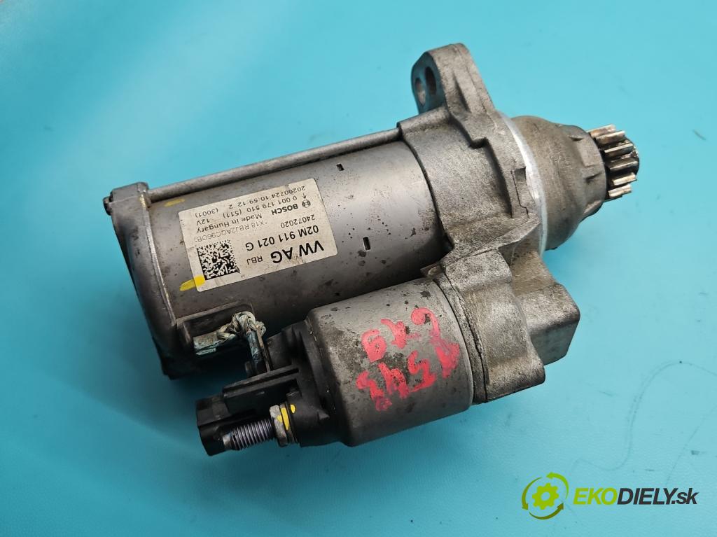 Vw Up 1.0 MPI 60 hp manual 44 kW 999 cm3 3- startér: 0001179510 (Startér)