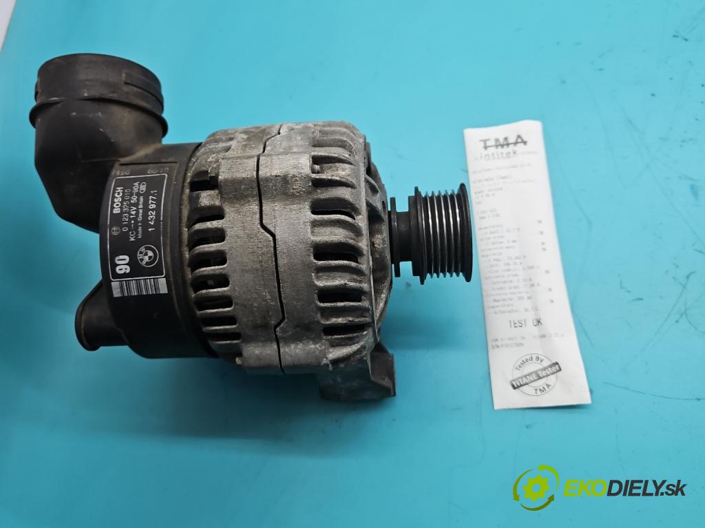 Bmw 5 E39 1996-2003 2.0 R6 150 HP manual 110 kW 1991 cm3 4- Alternator 0123325010 (Alternátor)