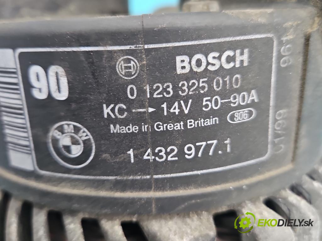 Bmw 5 E39 1996-2003 2.0 R6 150 HP manual 110 kW 1991 cm3 4- Alternator 0123325010 (Alternátor)
