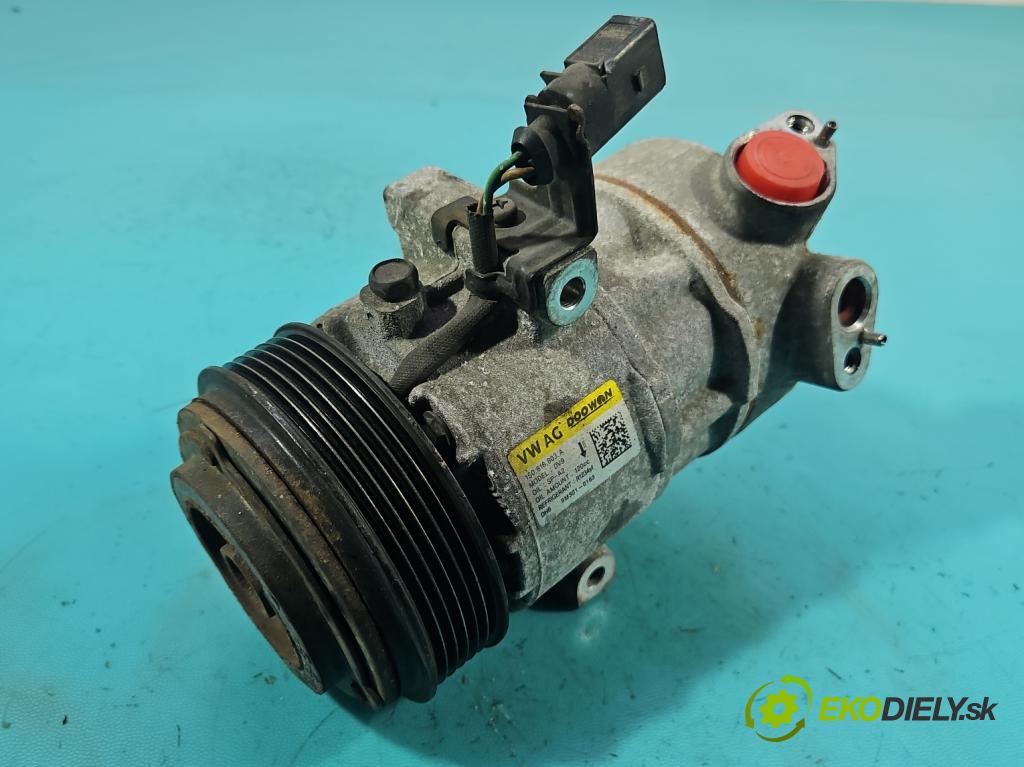 Vw Up! 1.0 MPI 60 hp manual 44 kW 999 cm3 3- Kompresor: klíma 1S0816803A (Kompresor klimatizace)