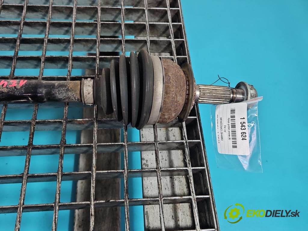 Vw Up 1.0 MPI 60 HP manual 44 kW 999 cm3 3- poloos predné pravé 1S0407762G
