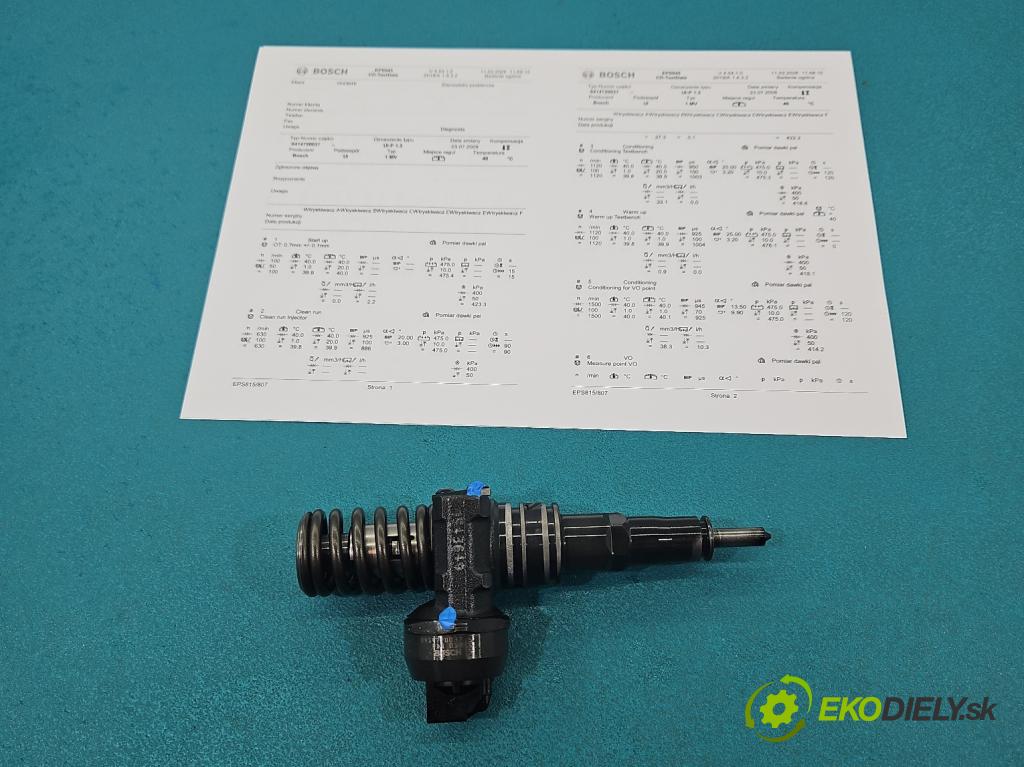 Vw Polo IV 9N 2001-2009 1.9 tdi 101 hp manual 74 kW 1896 cm3 5- vstřikovací čerpadlo 0414720037 (Vstřikovač paliva)