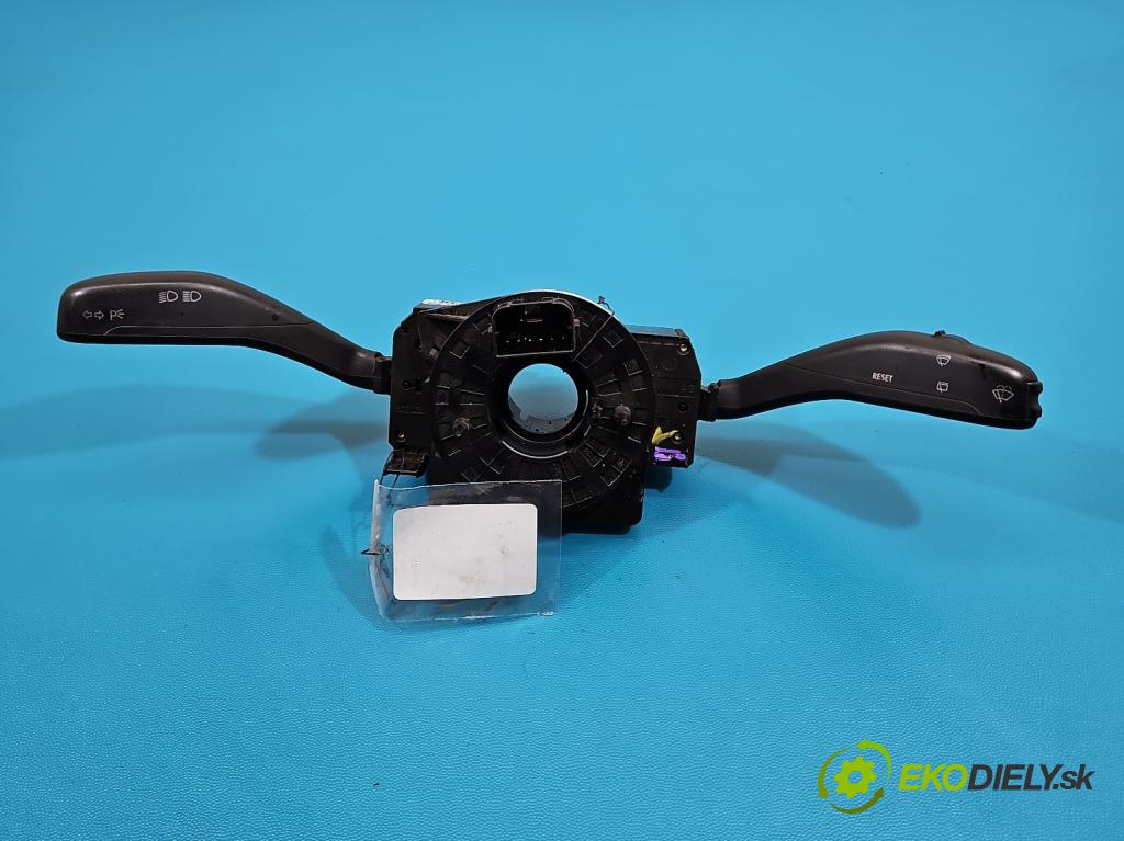 Vw Polo IV 9N 2001-2009 1.9 tdi 101 HP manual 74 kW 1896 cm3 5- prepínač komplex: 6Q0953503AP (Prepínacie páčky pod volantom)