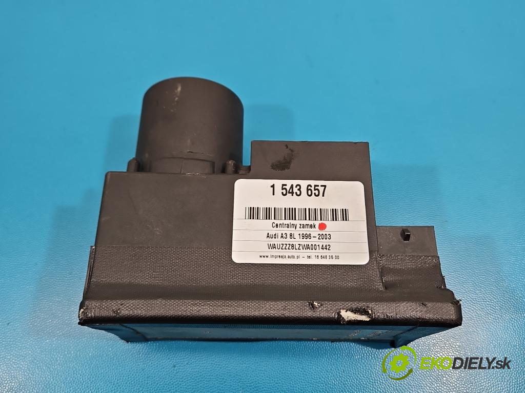 Audi A3 8L 1996-2003 1.9 tdi 90 HP automatic 66 kW 1896 cm3 3- Centrální: zámek: 8L0862257A