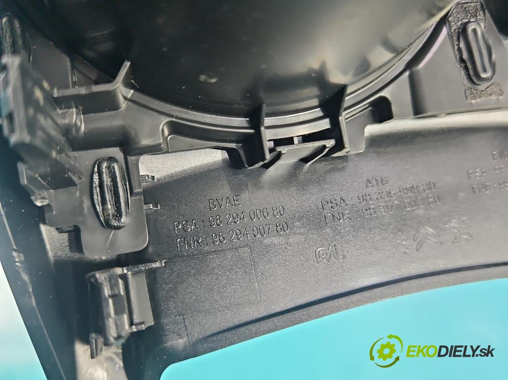 Peugeot 2008 II 2019- 1.2 12V 131 HP automatic 96 kW 1199 cm3 5- Rukojeť: na nápoje: 9829400680 (Držiak (úchyt) na nápoje)