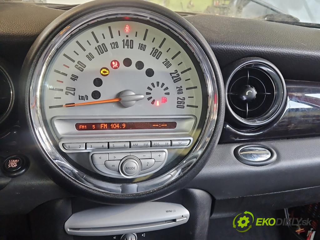 Mini One II 2006-2013 1.4 16V 95 HP manual 70 kW 1397 cm3 3- prístrojovka/ budíky 9189502-03 (Prístrojová doska)