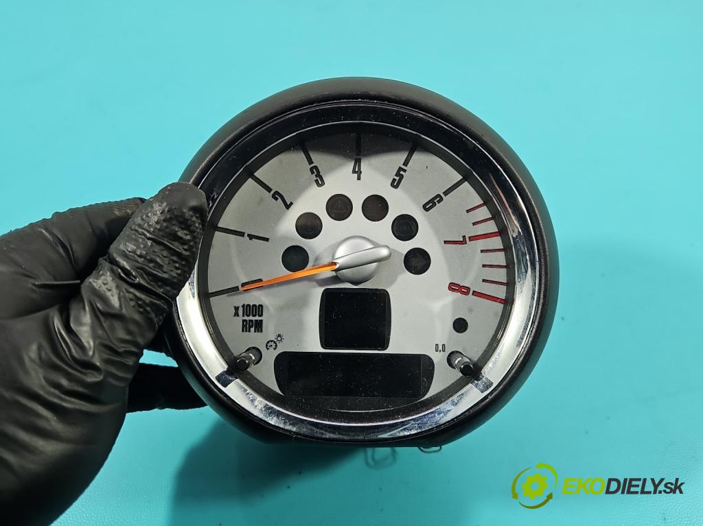 Mini One II 2006-2013 1.4 16V 95 HP manual 70 kW 1397 cm3 3- prístrojovka/ budíky 9201395 (Prístrojová doska)