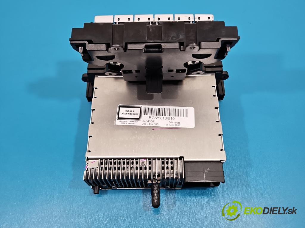 Mini One II 2006-2013 1.4 16V 95 HP manual 70 kW 1397 cm3 3- Radio originál 3454566