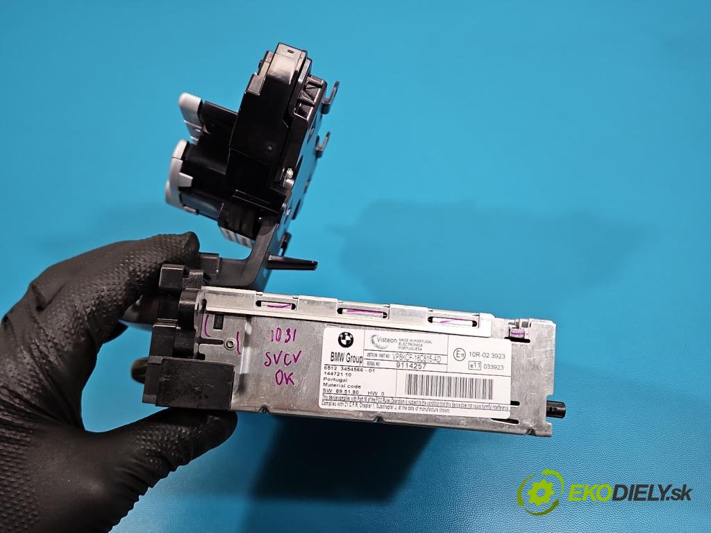 Mini One II 2006-2013 1.4 16V 95 HP manual 70 kW 1397 cm3 3- Radio originál 3454566