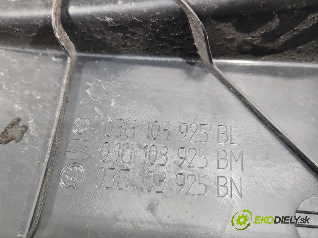 Vw Jetta V 2005-2010 1.9 tdi 105 HP manual 77 kW 1896 cm3 4- kryt motora horní: 03G103925BL
