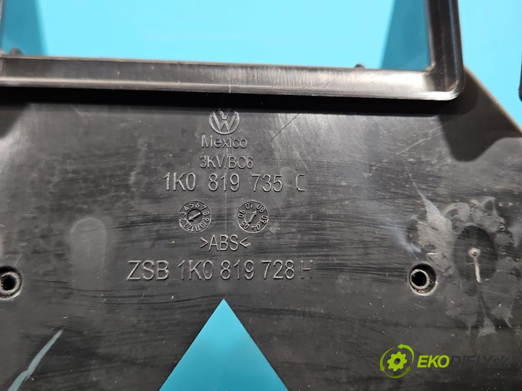 Vw Jetta V 2005-2010 1.9 tdi 105 HP manual 77 kW 1896 cm3 4- Mřížka: kúrenia stredová 1K0819735C (Mriežka kúrenia (fukár))