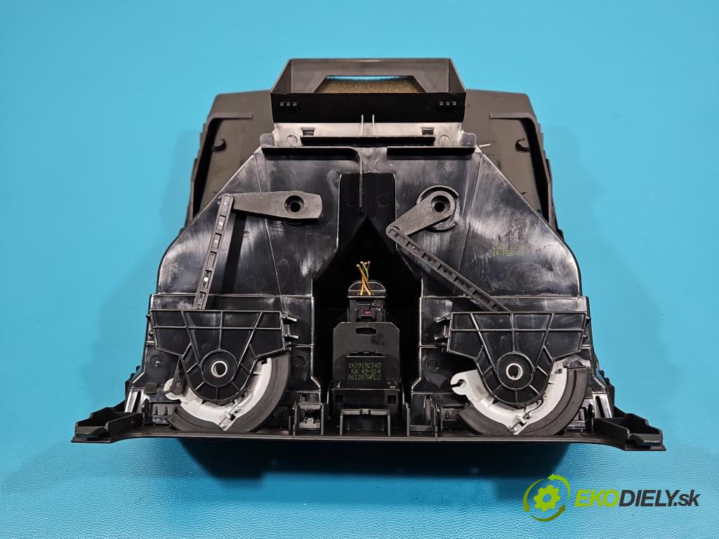 Vw Jetta V 2005-2010 1.9 tdi 105 HP manual 77 kW 1896 cm3 4- Mřížka: kúrenia stredová 1K0819735C (Mriežka kúrenia (fukár))