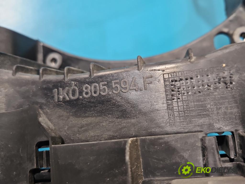 Vw Jetta V 2005-2010 1.9 tdi 105 HP manual 77 kW 1896 cm3 4- pas predný 1K0805594F (Výstuha predná)