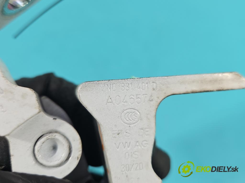 Vw Up 1.0 MPI 60 hp manual 44 kW 999 cm3 3- Závěs: dveře přední levý 7N0831401D