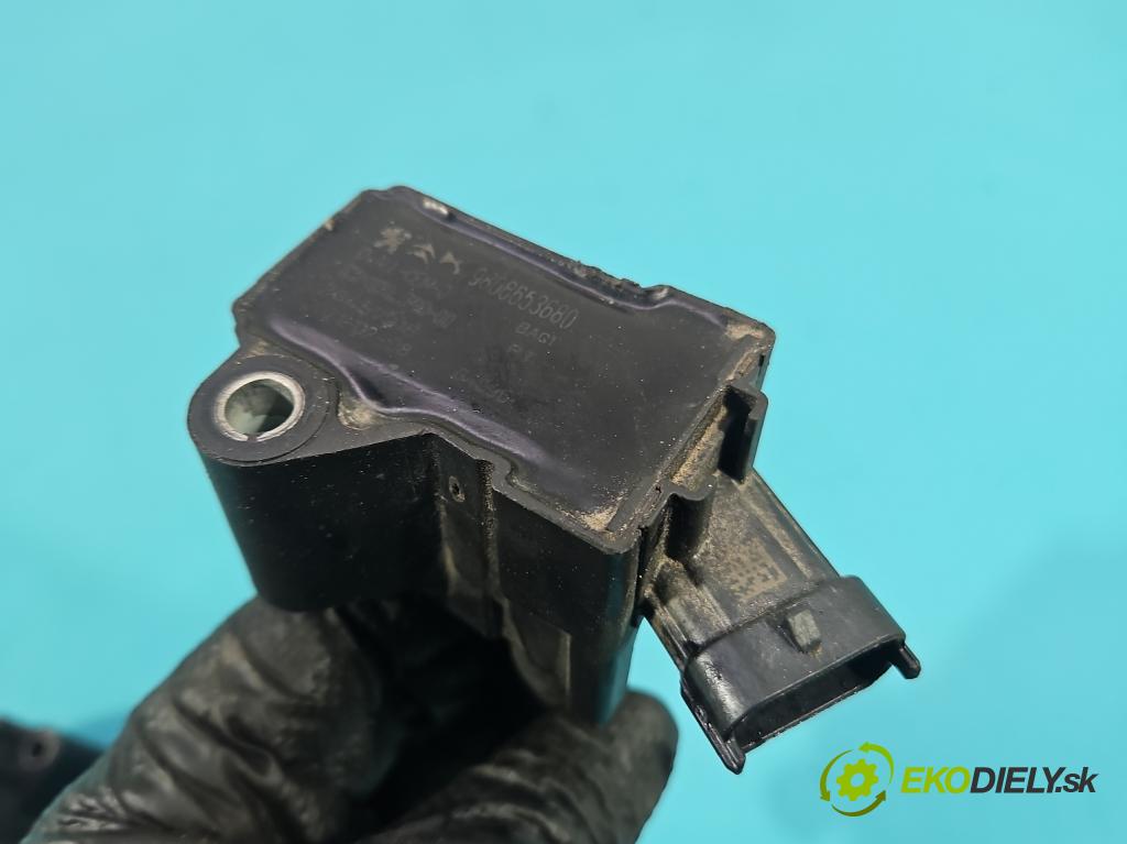 Peugeot 2008 II 2019- 1.2 12V 131 HP automatic 96 kW 1199 cm3 5- cievka zapaľovacia 9808653680 (Zapaľovacia cievka)