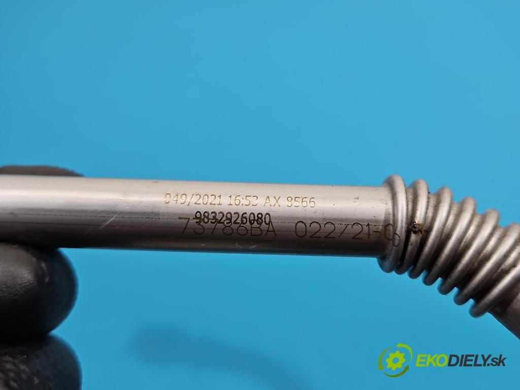 Peugeot 2008 II 2019- 1.2 12V 131 HP automatic 96 kW 1199 cm3 5- rúrka mazania turba 9832926080