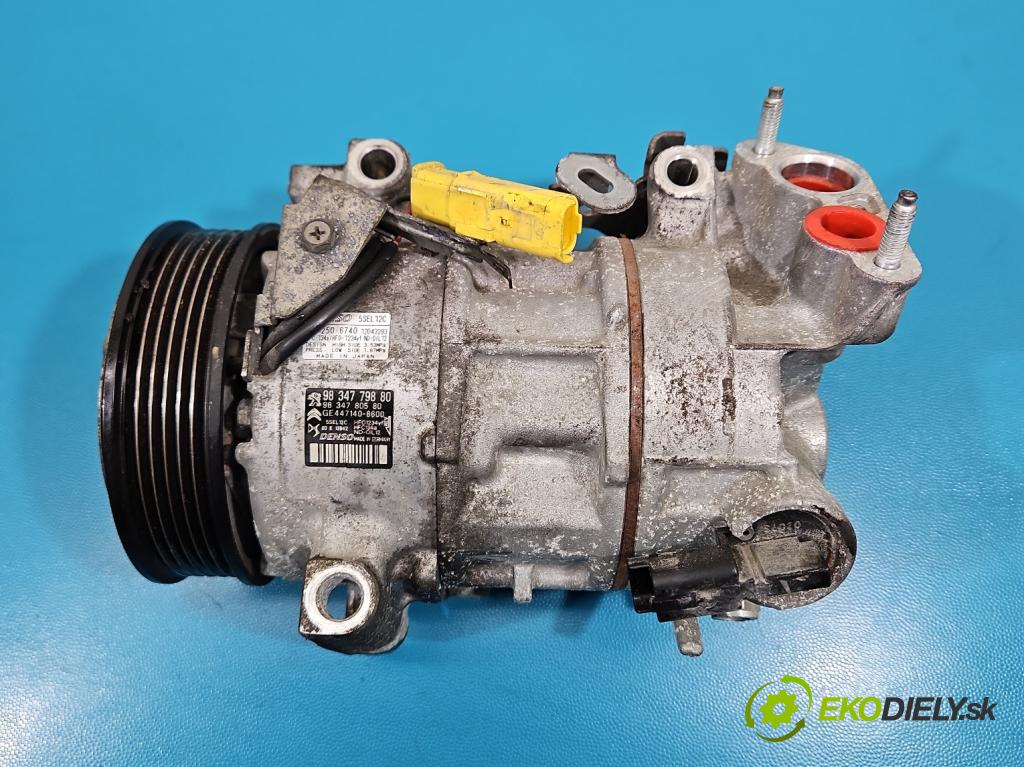 Peugeot 2008 II 2019- 1.2 12V 131 hp automatic 96 kW 1199 cm3 5- Kompresor: klíma 447250-6740 (Kompresor klimatizace)