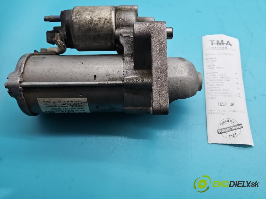 Peugeot 2008 II 2019- 1.2 12V 131 HP automatic 96 kW 1199 cm3 5- štartér 9830507480 (Štartér)