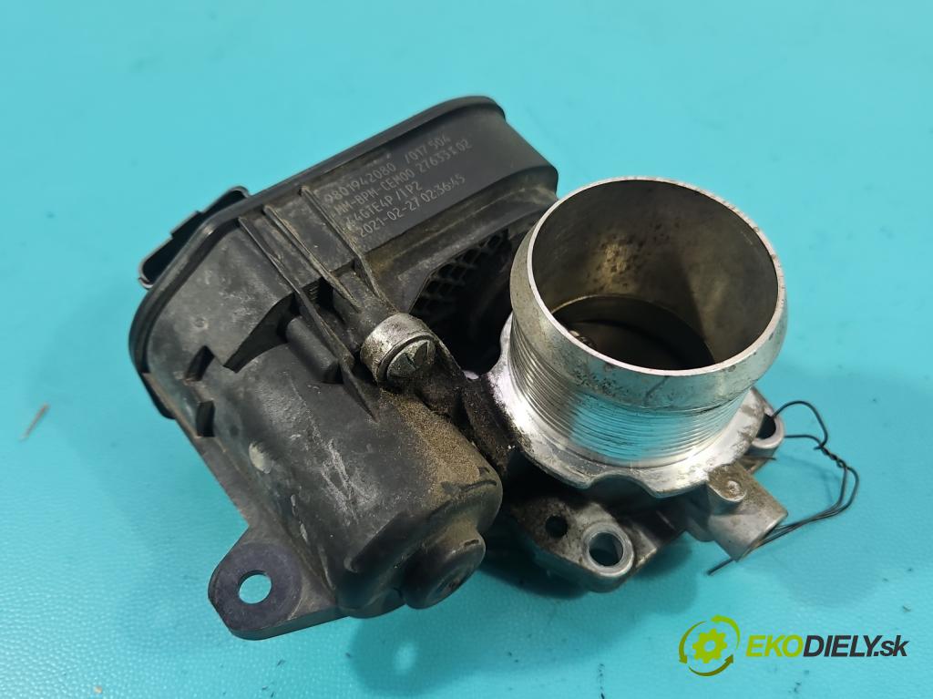 Peugeot 2008 II 2019- 1.2 12V 131 HP automatic 96 kW 1199 cm3 5- klapka 9801942080 (Škrtiaca klapka)