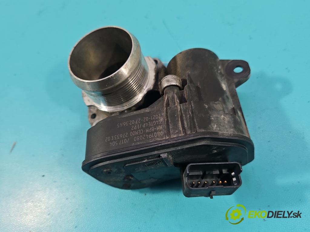 Peugeot 2008 II 2019- 1.2 12V 131 HP automatic 96 kW 1199 cm3 5- klapka 9801942080 (Škrtiaca klapka)