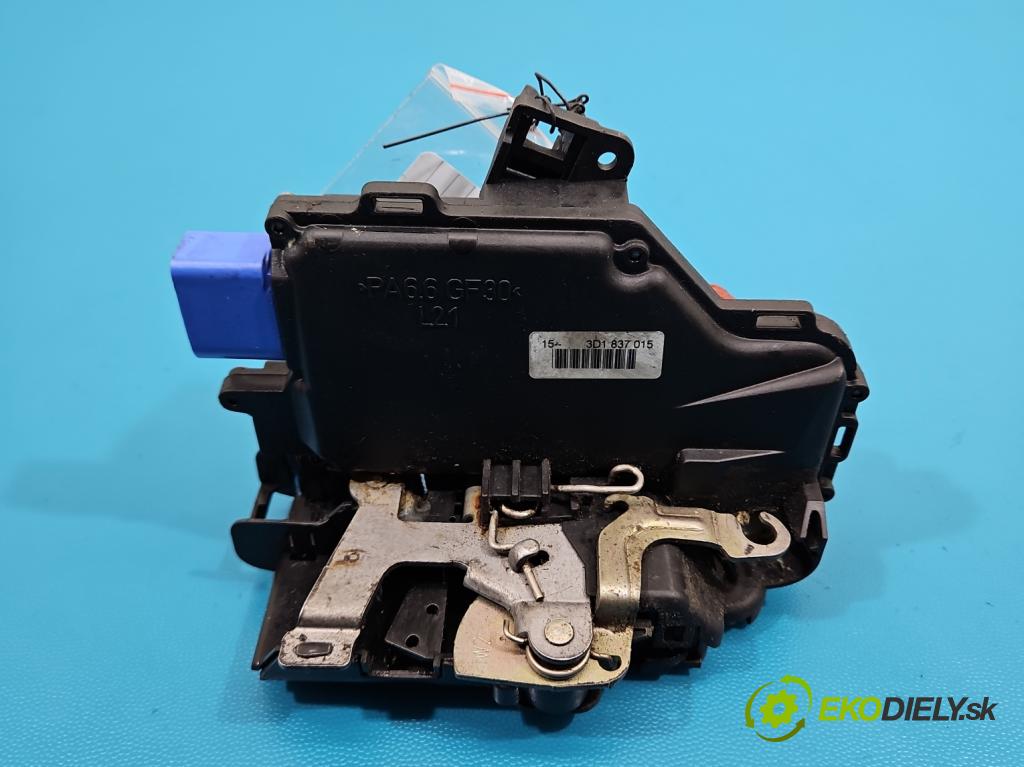 Vw Golf V 2003-2009 1.9 tdi 105 HP manual 77 kW 1896 cm3 5- zámok predné ľavý 3D1837015